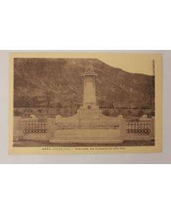CPA Ain Culoz Monument des Combattants
