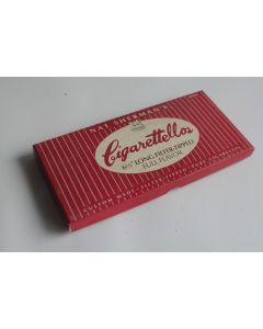 Boîte à cigarettes carton Nat Sherman's White cigarettellos full flavor