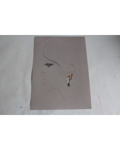Photo dessin original Boucles d'oreilles bijoux