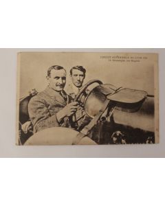 CPA Circuit automobile de Lyon 1924 Chassagne sur Bugatti