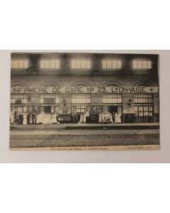 CPA Rhône Infirmerie de Gare Lyon-Vaise