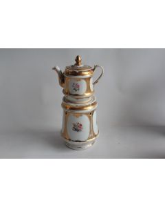Tisanière porcelaine Vieux Paris XIXe siècle