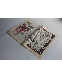 Journal de bandes dessinées érotique Zinc n°9 1972