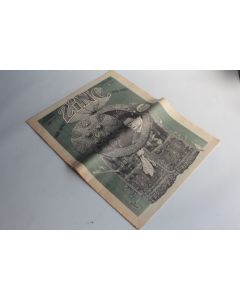 Journal de bandes dessinées érotique Zinc n°8 1972