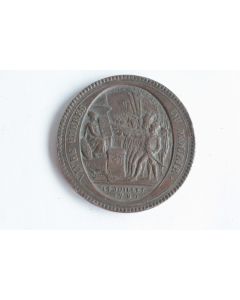 Monnaie de confiance Monneron de 5 sols au serment 1790 An IV type 2