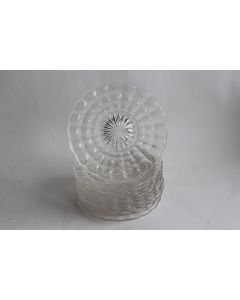 10 Petites assiettes cristal