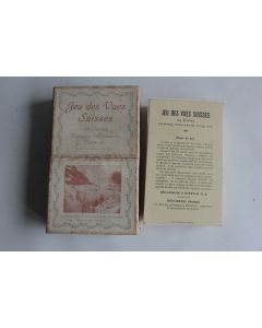 Jeu des Vues Suisses 64 cartes Paysages Monuments Types
