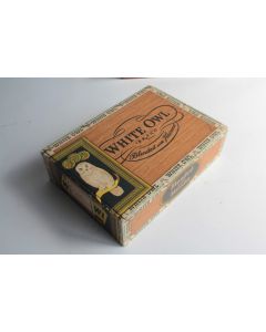 Boîte à Cigare bois white owl brand havana