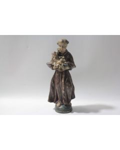 Sculpture bois Saint Antoine de Padoue XIXe siècle