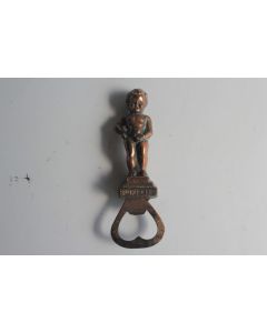Décapsuleur poisson Manneken pis cuivre Belgique Bruxelles 1970