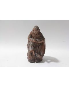 Sculpture bois Vierge en prière XVIIIe / XIXe siècle