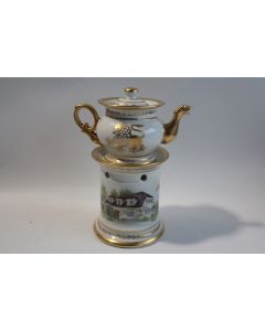 Tisanière porcelaine