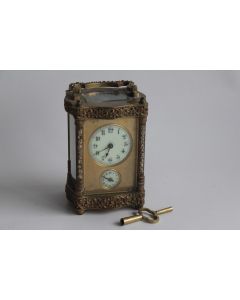Pendulette réveil d'officier XIXe siècle