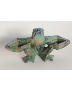 Saleron Grenouille céramique Alphonse Cytère Unis France Rambervillers 