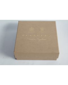 Boite carton publicitaire BURBERRY 15x15x6 cm
