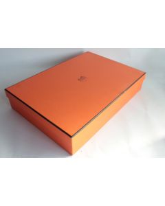 HERMES Boite carton orange 44x31x8,5 cm