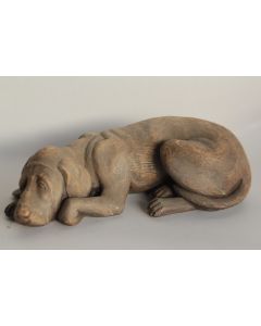 Chien bois sculpté L. BORMETTI Italie