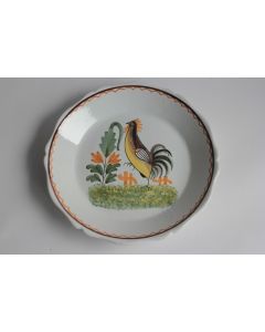 Assiette céramique Coq