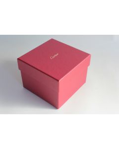 CARTIER Boite carton 11x11x8,5 cm