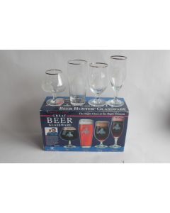 4 Verres à bière dégustation Ritzenhoff cristal Michael Jackson