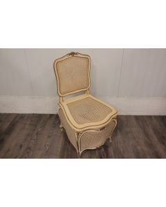 Chaise Percée de style Louis XV début 20ème 