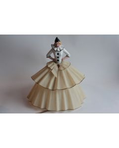 Veilleuse Demi figurine porcelaine Colombine celluloïd