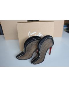 CHRISTIAN LOUBOUTIN escarpins Bourriche 100 Fishnet Booties