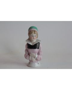 Demi figurine porcelaine Femme