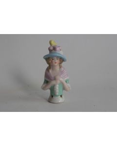 Demi figurine porcelaine Femme