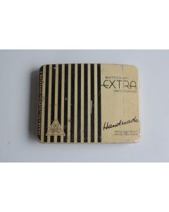 Boîte à Cigarettes tôle A. Batschari Extra gros format handmade