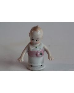 Demi figurine porcelaine Bébé