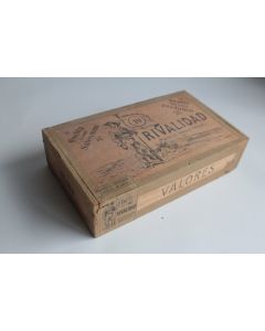 Boîte à Cigarettes bois Rivaldad marca registrada Valores