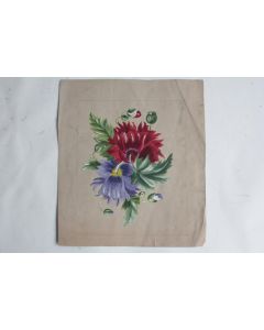 Dessin original gouache Projet décoratif floral