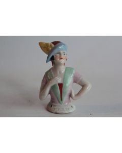 Demi figurine porcelaine Femme