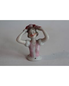 Demi figurine porcelaine Femme