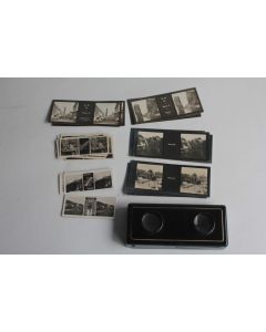 Ancienne Visionneuse portable photographie Vue Stéréoscopique Suisse