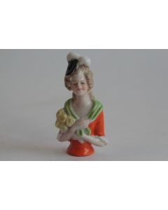 Demi figurine porcelaine Femme