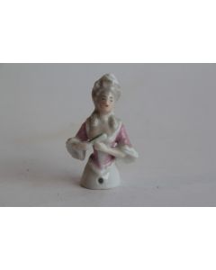 Demi figurine porcelaine Femme Marquise