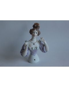 Demi figurine porcelaine Louis-Philippe La Grisette Locré