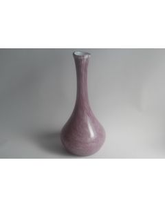 Jean Claude NOVARO Vase verre soufflé Biot