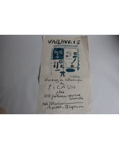 Lithographie Pablo Picasso D'après Vallauris 10 ans de céramique 1958
