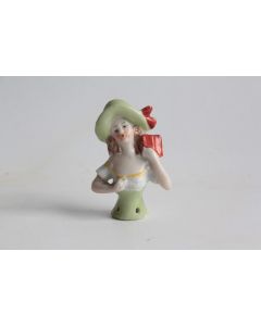 Demi figurine porcelaine Femme