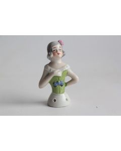 Demi figurine porcelaine Femme