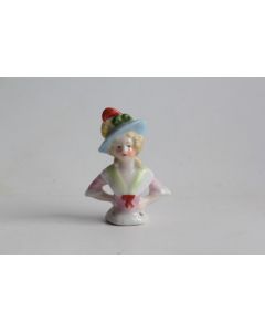Demi figurine porcelaine Femme