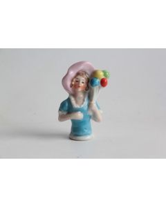 Demi figurine porcelaine Femme