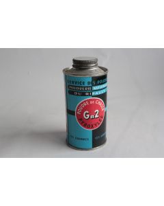 Boîte vide Poudre de chasse Pyroxylée Gn2 Sevran-Livry Poudre noire