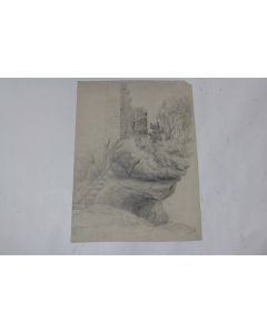 Dessin original Liechtenstein P.R. XIXe siècle