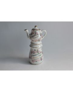 Tisanière poupée porcelaine parlante Bonsoir Bonne Nuit