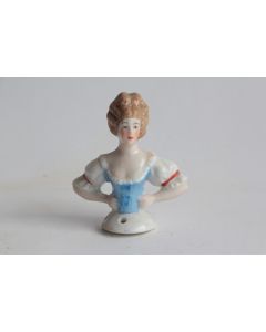 Demi figurine porcelaine Femme