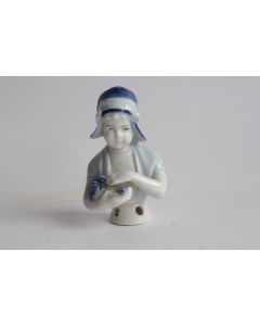 Demi figurine porcelaine Fillette Hollandaise